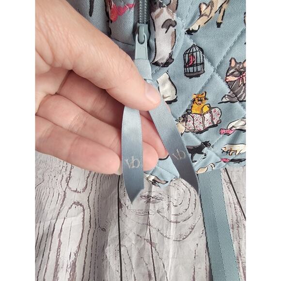 VERA BRADLEY Cats Meow Arona Large Full Size Essential Backpack New School Bag - Picture 3 of 13